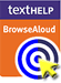 Download BrowseAloud to hear web pages as well as read them.
